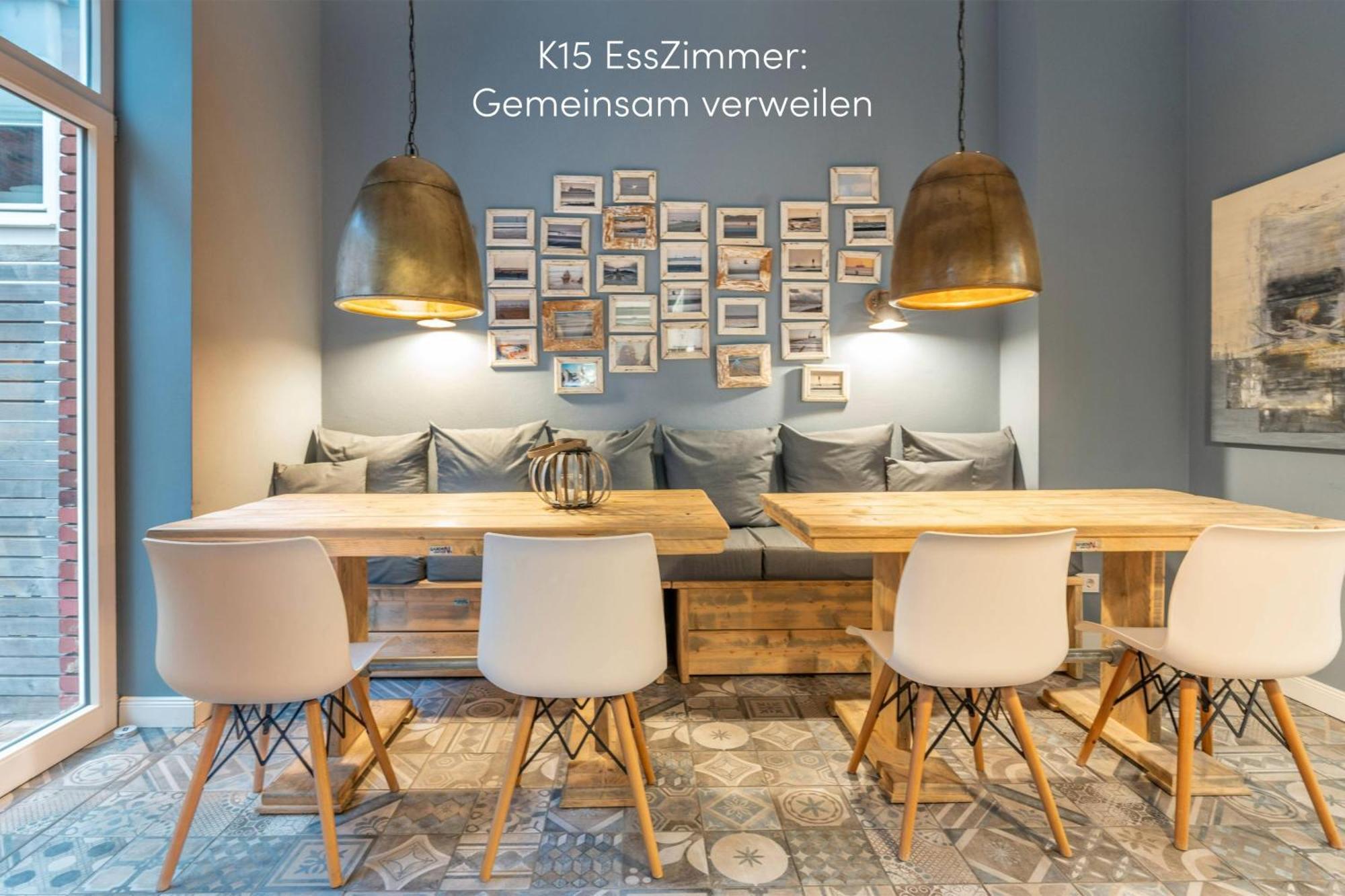Logierhaus K15 Appartement 11 Plus Borkum Esterno foto